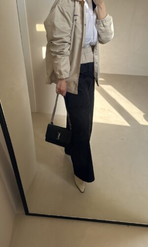 Two tone trousers